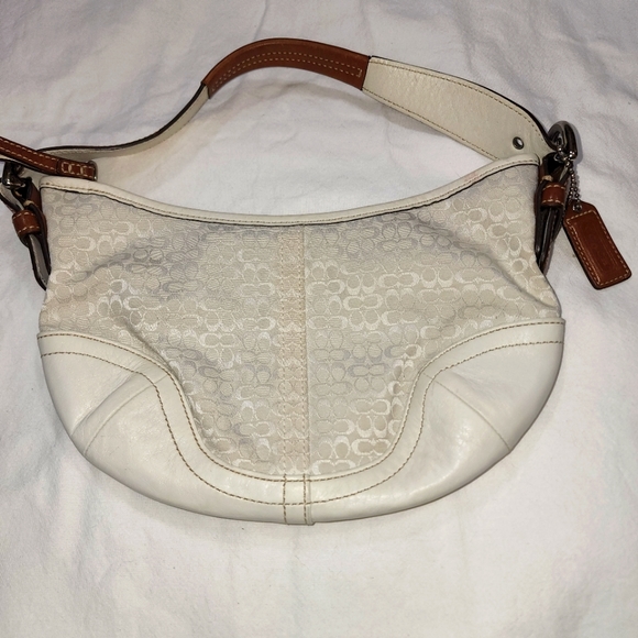 Coach Handbags - Coach Soho Hobo Small Off White Purse